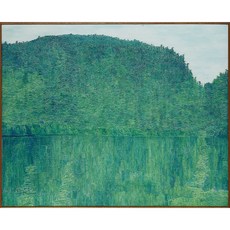 Blue Reflections (카즈오 나카무라) 편집아트포스터 감성선물, 그림만(매트지), A2