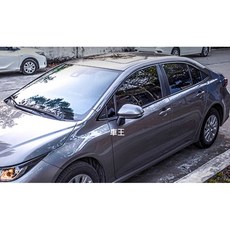 【車王汽車精品百貨】豐田 TOYOTA ALTIS 12代 黑鈦 曜夜版 黑武士 車窗飾條 全窗飾條, 1個