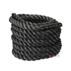 戰繩12公尺(戰鬥有氧繩/人魚線/力量繩/Battling Ropes), 黑色