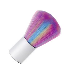 리노젤 linogel 네일 더스트 플라시 레인보우 1개 다스트 브러시 네일 집에서 간편하게 네일 아트 부드럽다 촉감 먼지 제거 자립 컴팩트 소형 경량 젤네일 심플