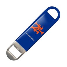 MLB Vinyl Covered Long Neck Bottle Opener 7\" (New York Mets), New York Mets