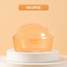 雙層乳頭保護罩附透明收納盒, 1個, 奈米色 圓空盒