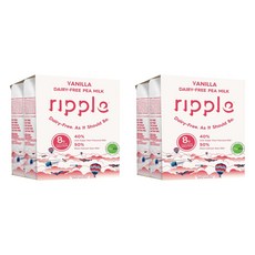 Ripple 香草口味豌豆蛋白飲, 8入, 240ml