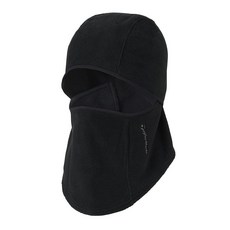 테일러메이드 남성 겨울 방한 골프 기모 바라클라바 귀도리 모자, 1개, 블랙