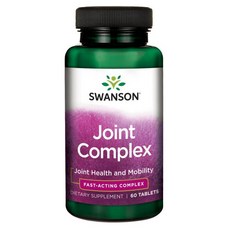 Swanson 斯旺森 硫酸鹽葡萄糖胺&硫酸軟骨素複方錠, 60顆, 1罐