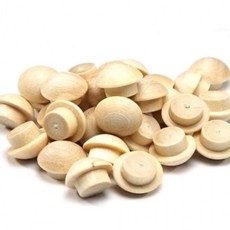 목심 버섯 다보 우드메꾸미 원목메꾸미 못자국메꿈 목재메꾸미, 원목피스커버13x8, 1개