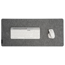 룸랩스 코르크 펠트 데스크매트 장패드 마우스패드 키보드, 화이트