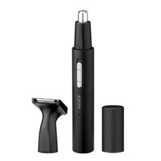 KINYO 二合一充電鼻毛修容組 CL-618 鼻毛刀 電動鼻毛刀 刮鬍刀 修容組, 黑