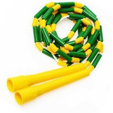 온가지사 유아 색동줄넘기 K-330 녹노 유치원생운동