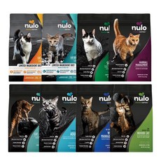 美國 Nulo 諾樂 金牌無穀貓糧 4.5LB-12LB 貓乾糧 貓主食 貓飼料, 1個, 單一肉源全齡貓(鱈魚)4.5LB