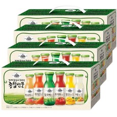 가야농장 꼬마병 종합선물세트 180ml x 12병 4SET, 4세트