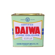 DAIWA食用色素黃色五號 烘焙專用 色彩鮮明 適用於蛋糕、餅乾、糖霜, 500g, 1個