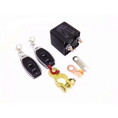 배터리 리모컨 킬스위치 원격 도난 차단기 방지 무선 분리 자동차, 24V 120A 전원 공급, 1개