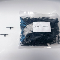 성대공구 타일간격제 쿠사비 스페이스 초정밀 메지핀티자 검정색 1.5mm (300개), 1개, 검정