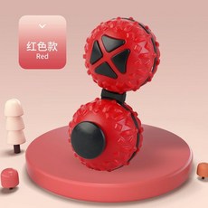 旋轉解壓球 筋膜球 減壓按摩球 益智鍛鍊手指玩具, 紅色, 1個