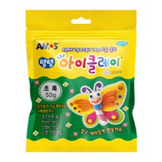 아모스 아이클레이, 초록, 50g, 1개