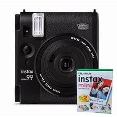 FUJIFILM 富士 instax mini 99 拍立得 馬上看相機 內建 LED燈 王冠攝影, 1個, mini99標配+雙包裝底片一盒(20張