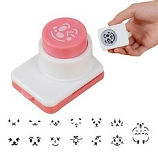 latikaly 김 펀치 핀 엠보싱 주먹밥 형 풀 파틴 김 커터 펀칭 펀치 도시락 상자