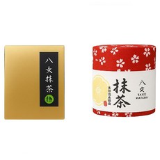 Koga Tea Manufacturing Co. Ltd. 亞美抹茶 含金罐 圖樣隨機出貨, 1個
