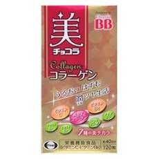 Eisai 衛采 Chocola BB Mi Chocolat BB 美容膠原蛋白 120 片 180 片裝, 1個, 120片