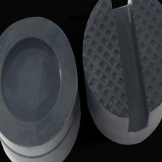 고무지지 차량하부 리프트 보호 받침 안정 고정 패드 1P, 1개