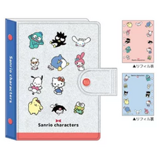 옐상 산리오 6공 글리터 바인더세트, 1개, 블루글리터