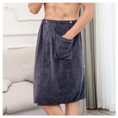 남성 웨어러블 홈웨어 스커트 가운