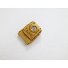 가죽골무 크로바(Clover) 코인가죽골무 S M(57-342 57-362), 1개