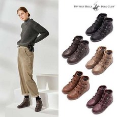 클리어런스 GS특가 컬러/사이즈 선점 안쪽 전체 보아퍼 따뜻하고 스타일리쉬한 밴드 퍼스니커즈 4cm 굽 978330