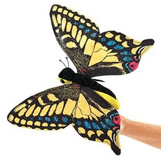 [매직캐슬] 고급 손인형 노랑나비, 1개, 1개