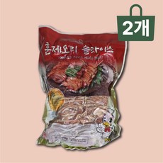삼아 훈제오리 슬라이스, 800g, 2개
