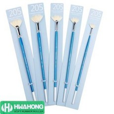 화홍 205 팬브러쉬 부채붓 복카시붓 유화붓 수채붓 / 옵션선택, 3호