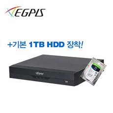 이지피스 ERD-4104HS_V3+1TB 500만화소지원 4채널 DVR 녹화기 최대 6채널 하이브리드 녹화장치 CCTV 아파트 병원 매장 빌딩 요양원, 1개