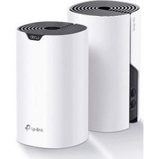 TPLink 디코 전 가정용 메시 와이파이 시스템 Deco S4 � 최대 3800 평방피트 커버리지 라우터 및 확장기 교체 자녀 보호 기능 2개 세트 재생품, 2-3 Bedrooms/2-pack