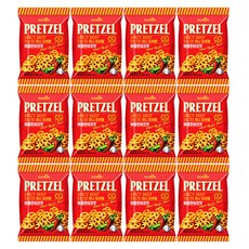 삼진 프레첼 매콤비프맛 70g/12개 간식 과자 안주 M, 70g, 12개