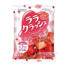 만난라이프 일본 곤약젤리 복숭아 포도 사과 4봉, 4개, M. 딸기맛 8개입 250g