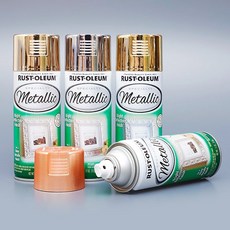 러스트올럼 메탈 락카스프레이 리폼페인트 4가지 색상 금속느낌표현 스페셜티메탈릭, 02. 메탈릭 실버 (1915830), 1개
