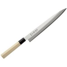 Generic 사시미 나이프 20.3cm 8인치 고탄소 일본 스테인리스 스틸 수제 단조 면도날처럼 날카로운 인체 공학적 손잡이 생선 야채 초밥을 썰기 위한 주방 셰프 26447, 8115-A2, 1개