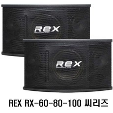 노래방 스피커 REX 시리즈 3종(6/8/10인치) 매장 카페 업소 가정용 1조(2개) YCSM, 6인치 (RX-60)