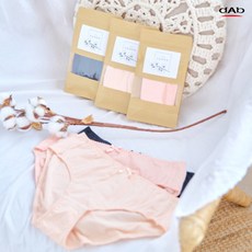 [댑] 편한 베이직 순면 스판 삼각 팬티 3color 빅사이즈 포함