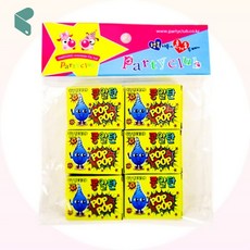 콩알탄 파티클럽 6개입 팡팡탄 뿅뿅탄 소리나는 폭죽 용품 커머스픽101
