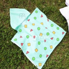 FIM 짱구 잠옷 후드 비치가운 어린이비치타올 유아비치타올