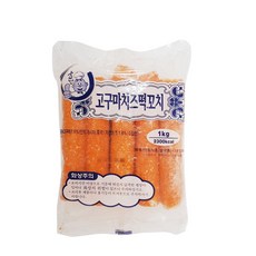 금호 고구마치즈떡꼬치17cm(100gx10개입)1kg, 100g, 10개