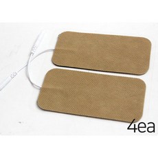 디웰 의료용전극 저주파패드 핀타입 PI-5100 5cm x 10cm 1조 4개입, 4개