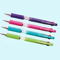 3색볼펜 0.5mm 미니볼펜 클립펜 강템, 1개