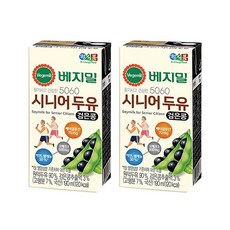 베지밀 정식품 5060 검은콩 시니어두유 190ml 16개, 정식품 베지밀 5060 시니어두유 190ml 16개 (