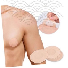남성 여성 가슴 가리개 일회용 패치 피부 보호 커버 의류 착용 투명 밀착 은폐, 1개