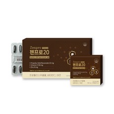 우정약품 프리미엄젠프로20 4개월분 호주산프로폴리스 아연 비타민C 면역 항산화 쇼핑백 270907, 1개, 120회분