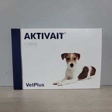 PePe 現貨 英國VetPlus 腦活素AKTIVAIT 犬貓適用 60粒/盒 腦部保健, 1個, 犬用