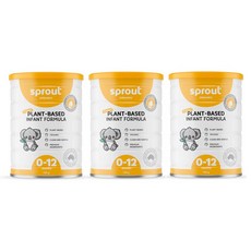 Sprout 스프라우트 오가닉 비건 인펀트 포뮬라 분유 0 -12개월 700g x 3개